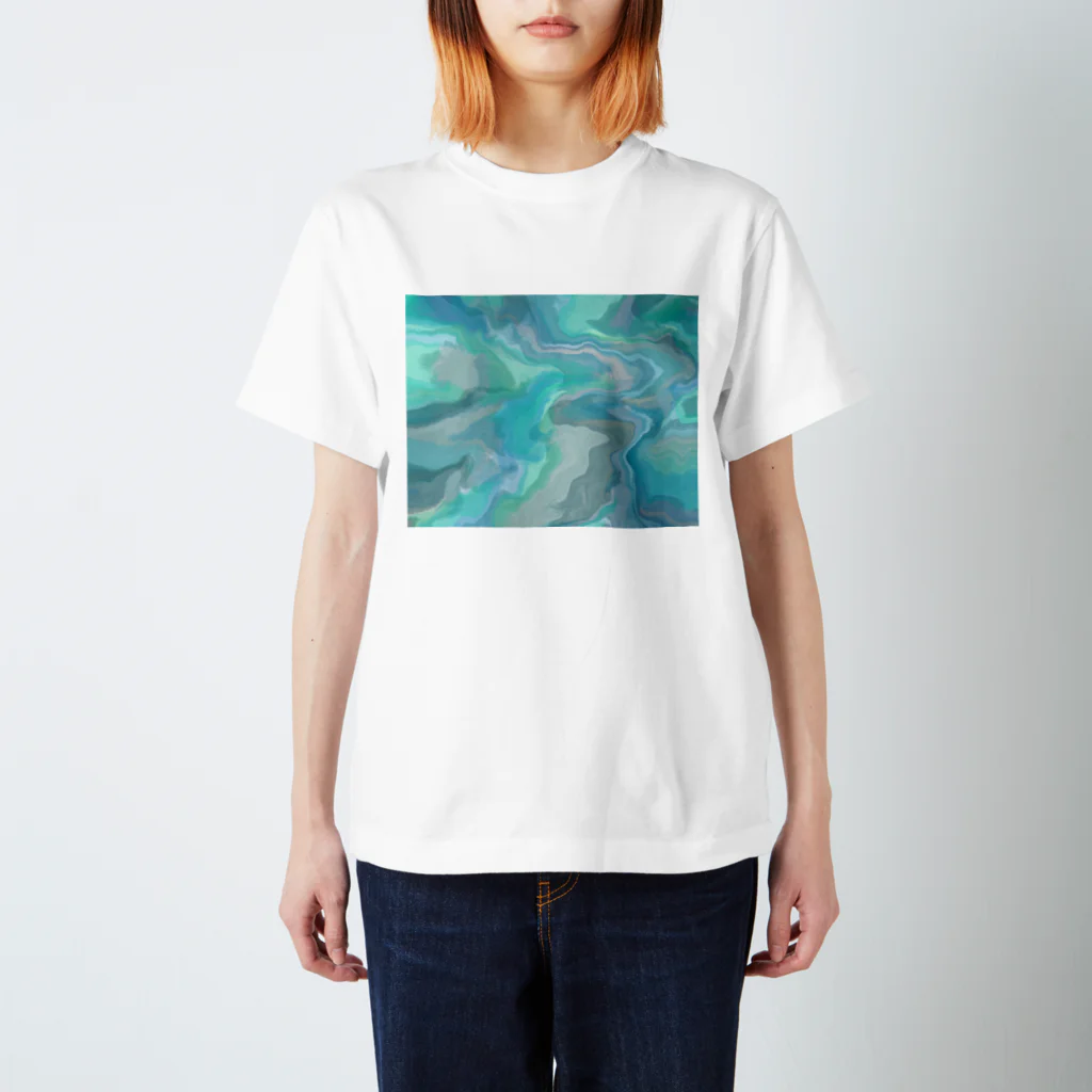 MARBLE Latteの Paradise_t スタンダードTシャツ