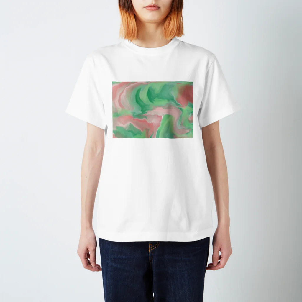 MARBLE Latteの Harmony_t スタンダードTシャツ