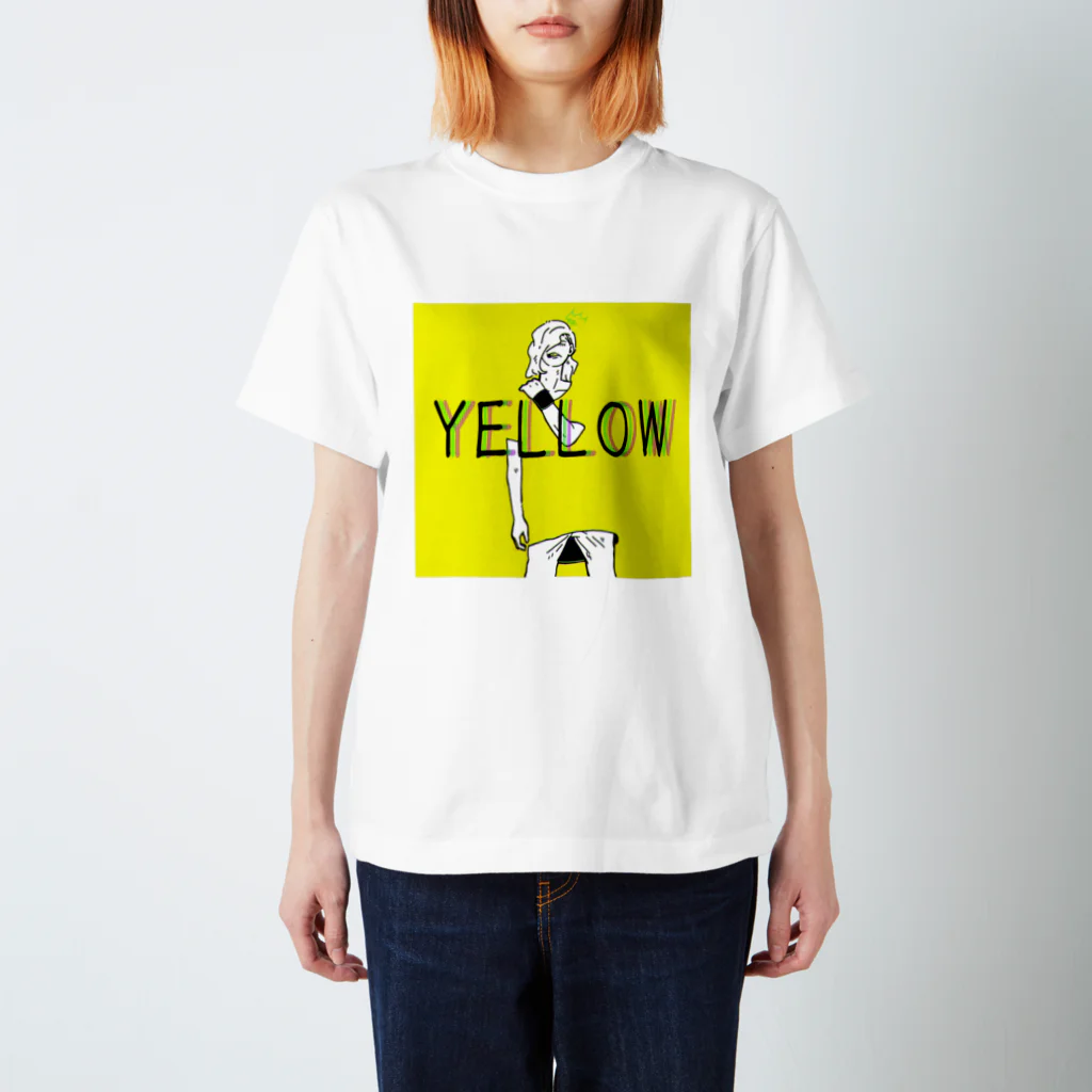 m e G u r uの YELLOW Boy スタンダードTシャツ