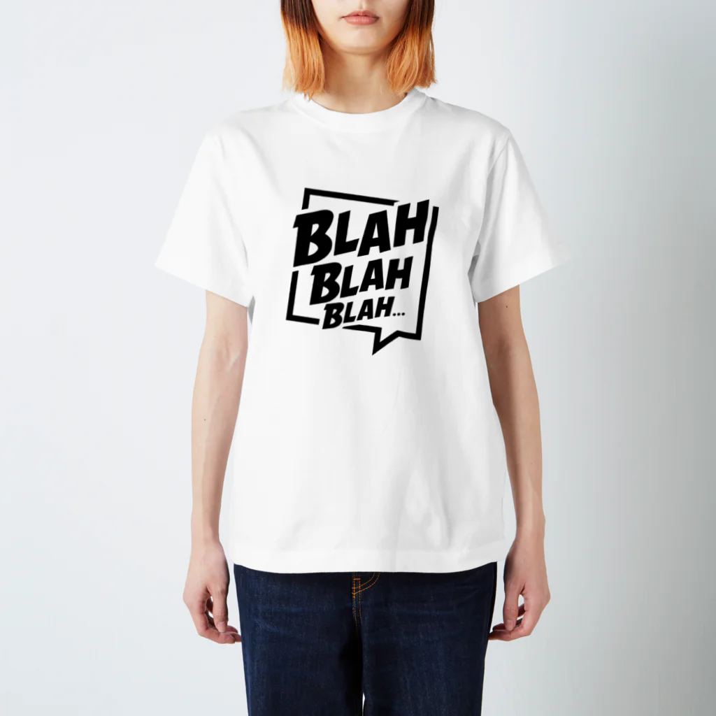 ANTINOMEのBLAH BLAH BLAH / T_WH Regular Fit T-Shirt
