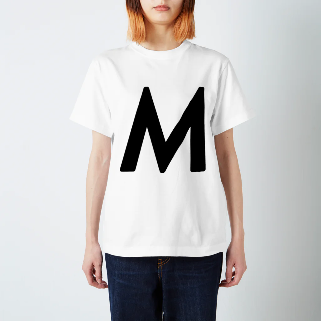 BetterDesignStoreのM ： イニシャルTシャツ スタンダードTシャツ