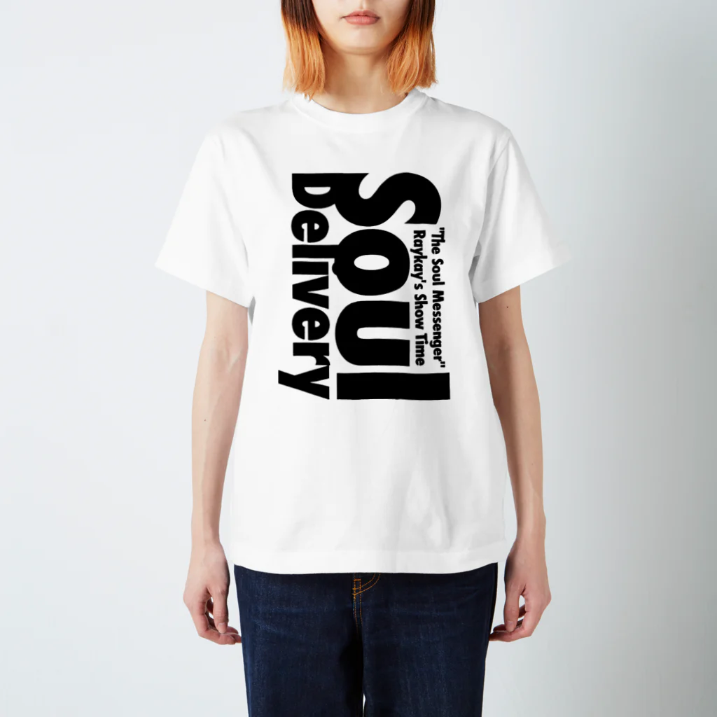 Raykay (れいけい)のSoul Delivery Black Regular Fit T-Shirt