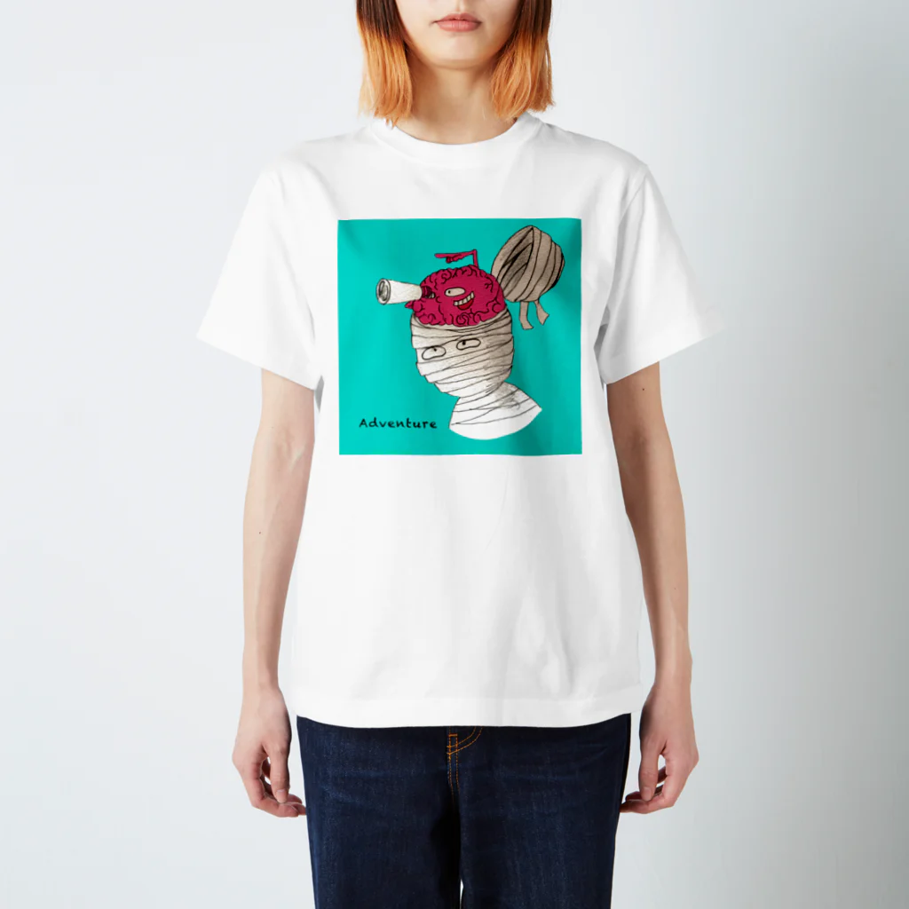 ZAKKA にしくらみおの包帯娘/Adventure Regular Fit T-Shirt