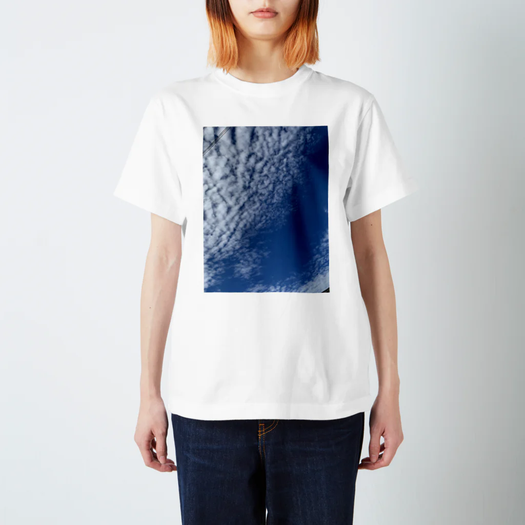 tikuwabの青空 Regular Fit T-Shirt