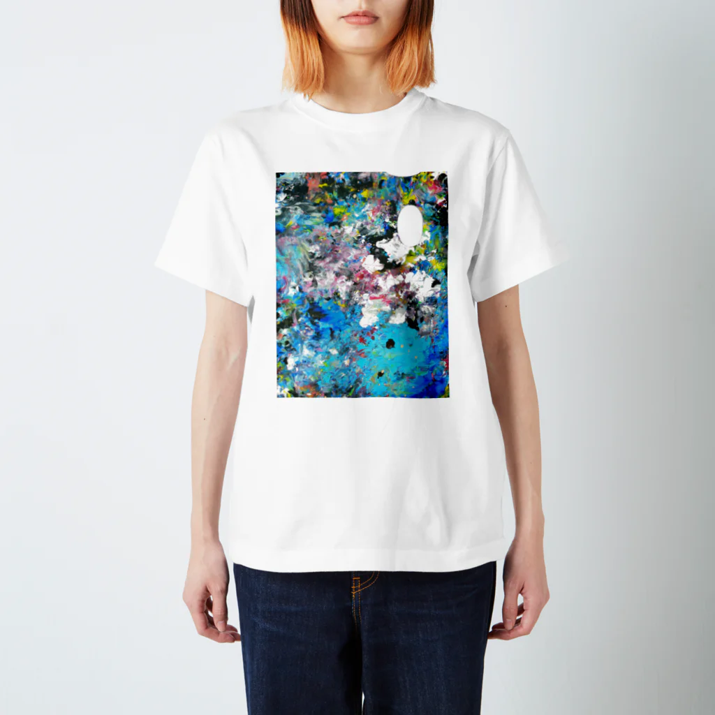 mikoのBLUE Regular Fit T-Shirt