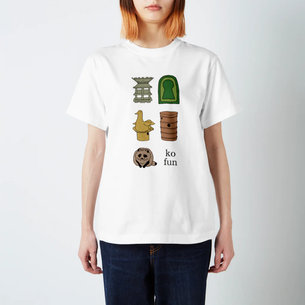 tanuki_msの古墳と埴輪 Regular Fit T-Shirt