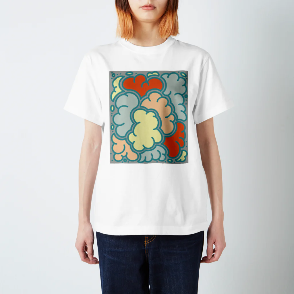 SOFA_ROOMのcloud by Ayumi_design スタンダードTシャツ