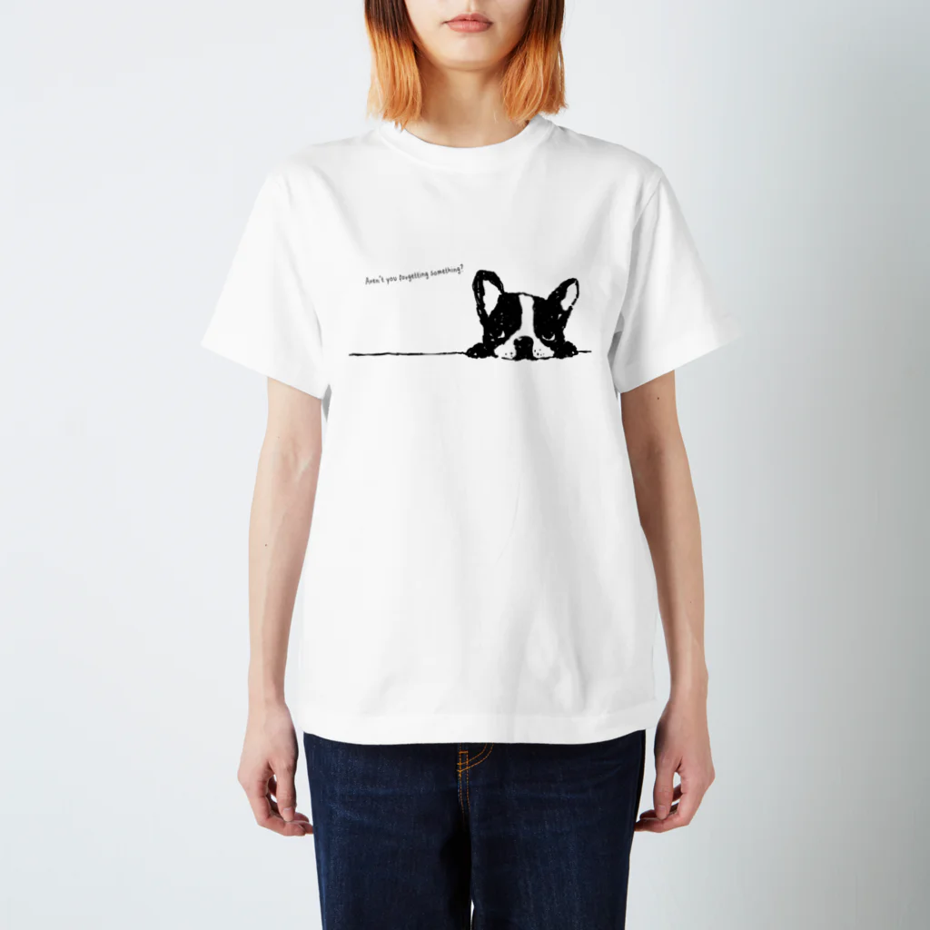 fullum-designのFrench Bulldog01 Regular Fit T-Shirt