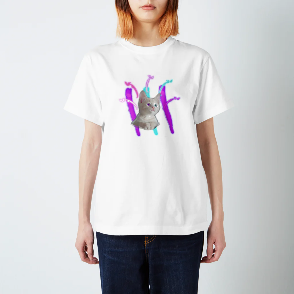 peronの吾輩は猫である Regular Fit T-Shirt