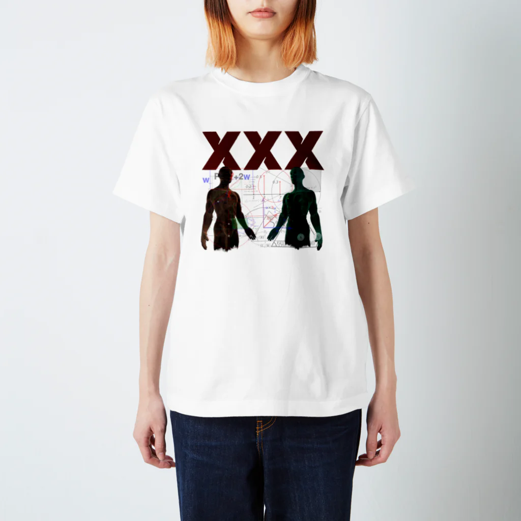 SFIRの人体美　XXX スタンダードTシャツ