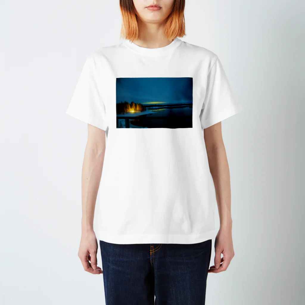ADC iwakamiのオーロラもどき Regular Fit T-Shirt