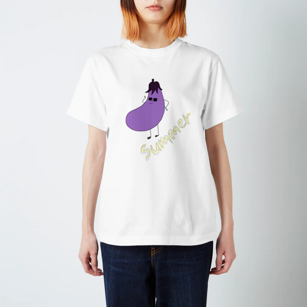 ひっぽんのナスくん Regular Fit T-Shirt