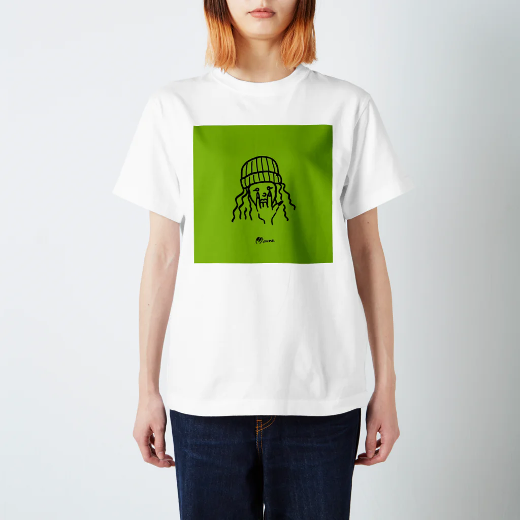 Mirunaのニットガール スタンダードTシャツ