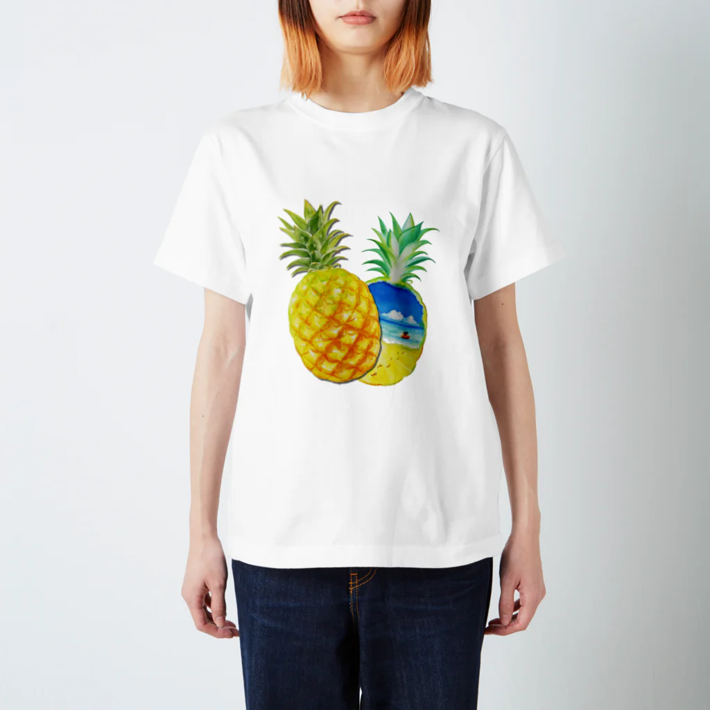 SUI_SAIのぱいなっぷるSummer Regular Fit T-Shirt