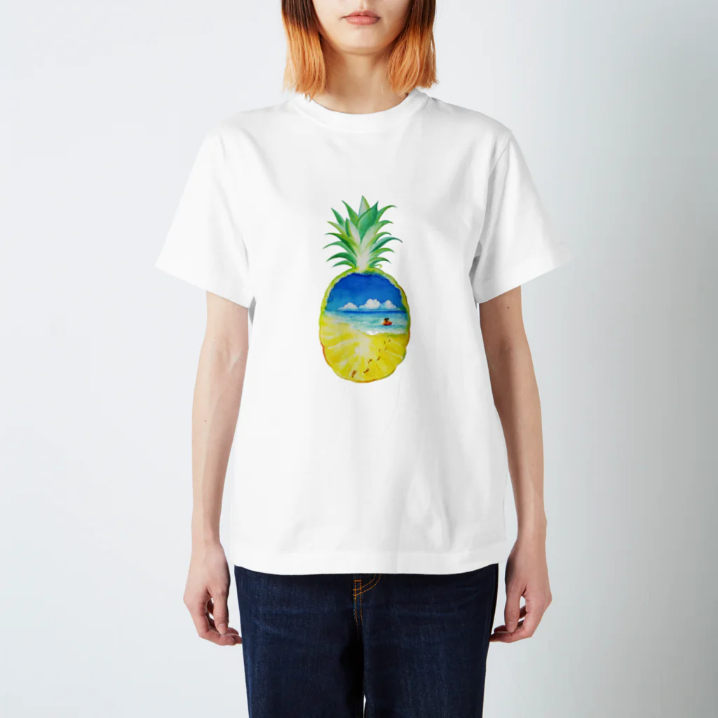 SUI_SAIのぱいなっぷるSummer Regular Fit T-Shirt