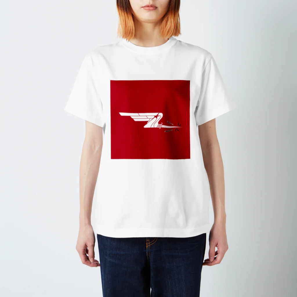 小鴉のUSSR 402nd IAP White Square スタンダードTシャツ