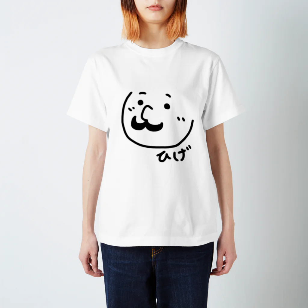 KUMA-09のひげくん スタンダードTシャツ