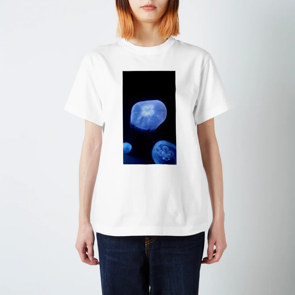 むく（ぽん）のjellyfish スタンダードTシャツ