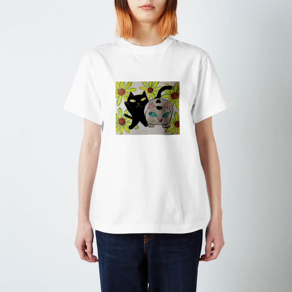 ️️ひろゆき🐾のいたずら猫ちゃん Regular Fit T-Shirt