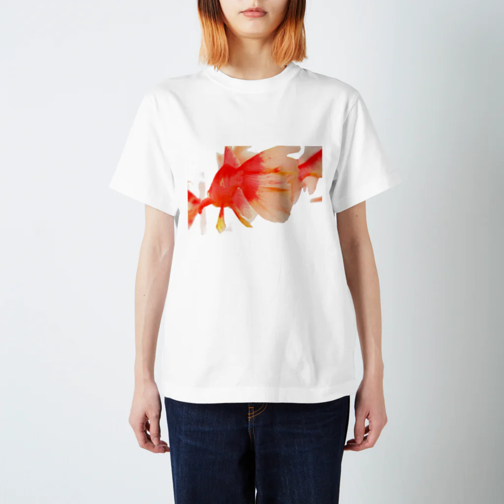 鳴八屋の金魚-01 スタンダードTシャツ