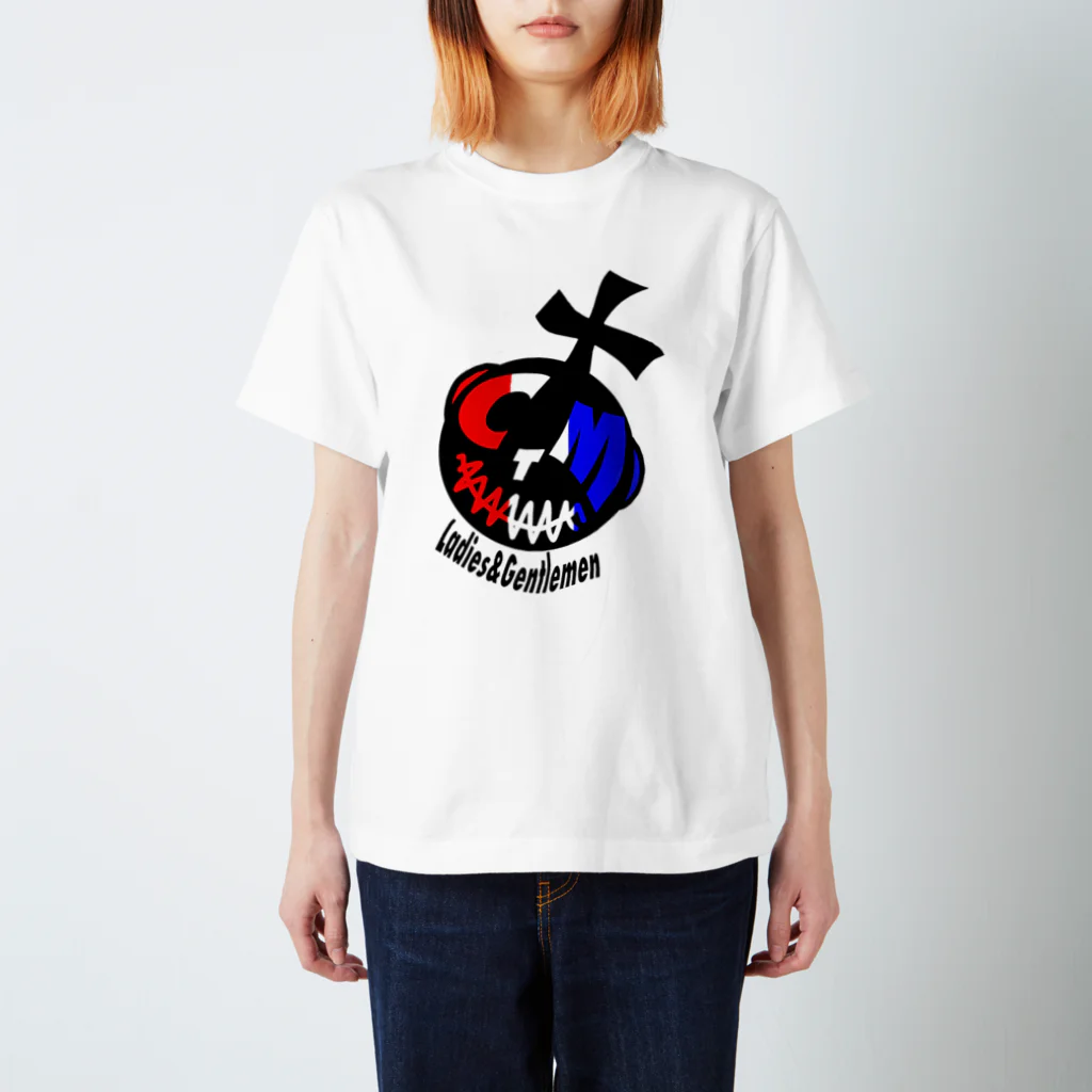 THE CANDY MARIAのTricolor Can Mari Face スタンダードTシャツ