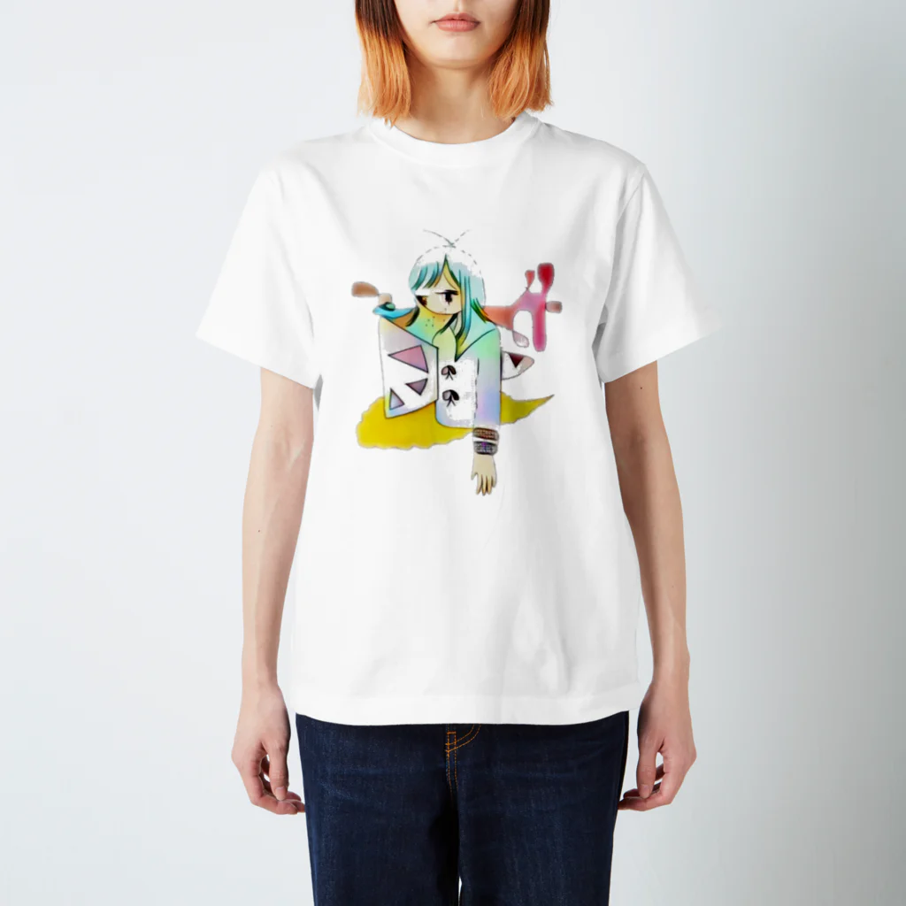 あぴこのおみせのめそめそちゃん スタンダードTシャツ