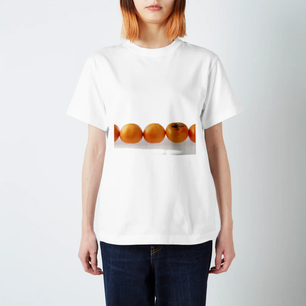 simoneのカキ　白バック Regular Fit T-Shirt