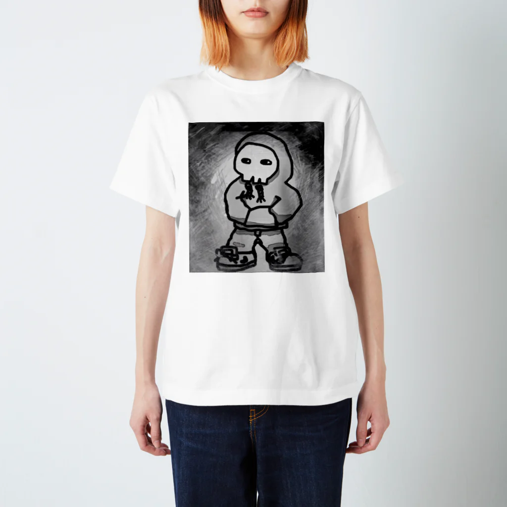 POGSのパーカードクロくん(ダークネス) スタンダードTシャツ