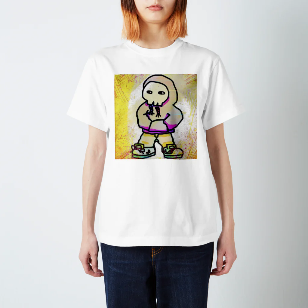 POGSのパーカードクロくん(グラフィックアート) スタンダードTシャツ