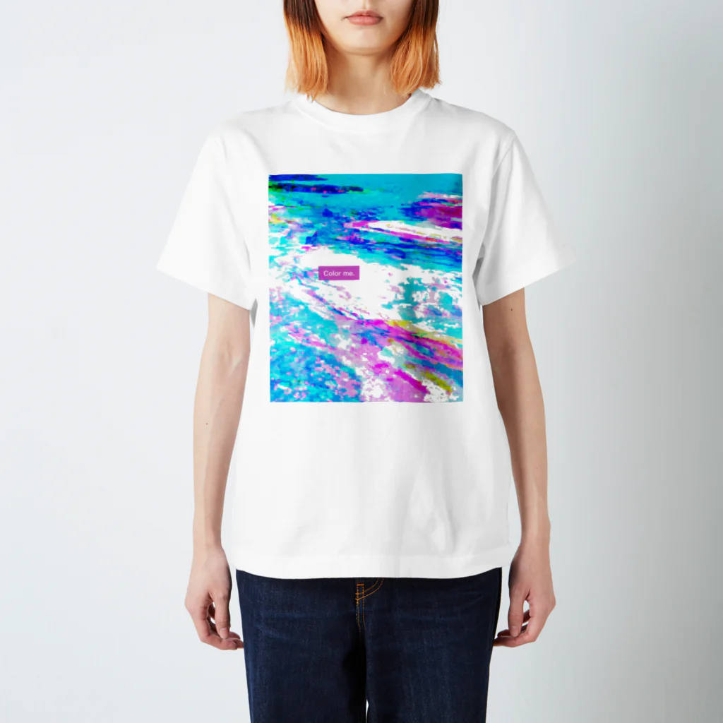 modeerf/モードエルフのColor me.7 Regular Fit T-Shirt