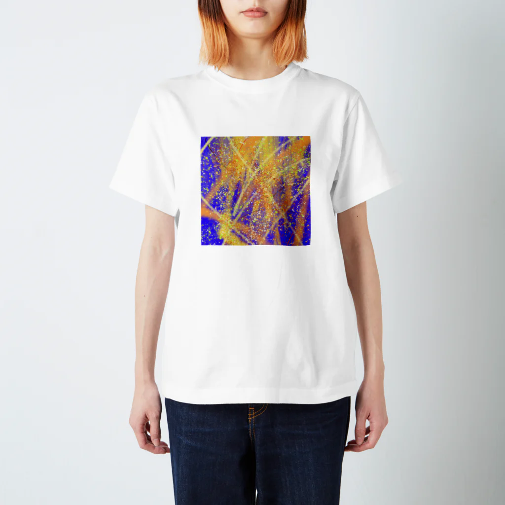 ふわり＊曼荼羅アートのHANABI スタンダードTシャツ