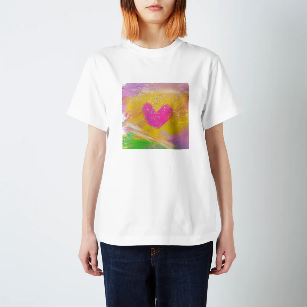 ふわり＊曼荼羅アーティストのheart Regular Fit T-Shirt