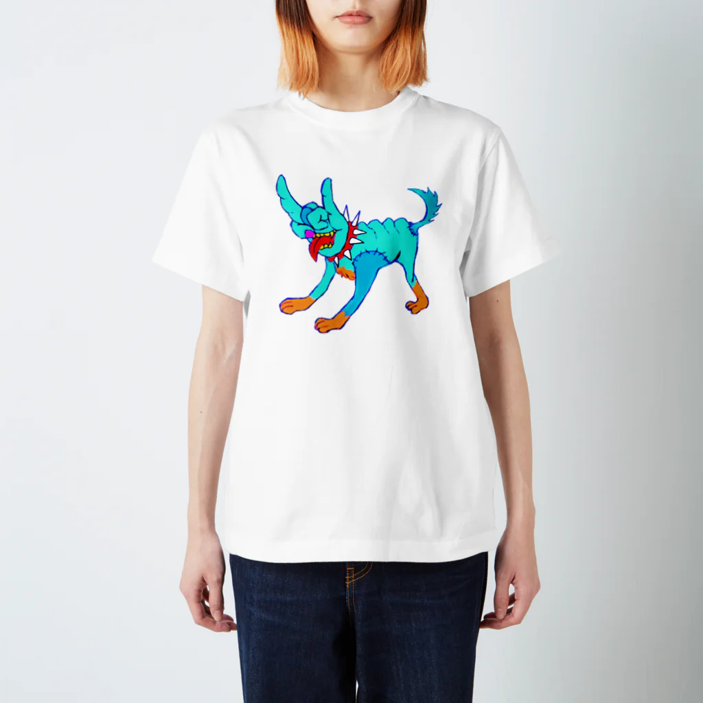 🤘メロイック本舗🤘のメロイック犬 Regular Fit T-Shirt