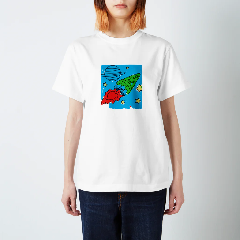 渋谷直人の宇宙の絵 スタンダードTシャツ