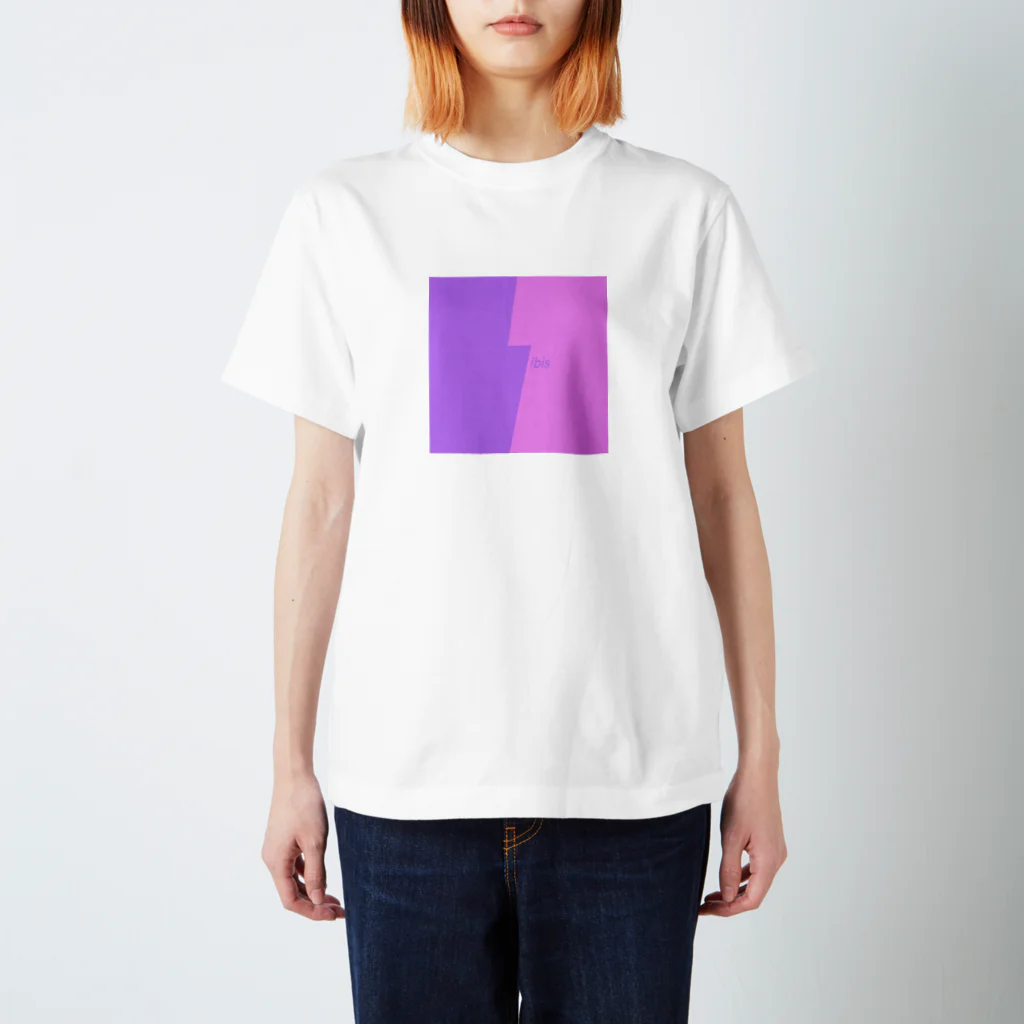 IBISCHAOS/アイビスカオスのibis Purple Regular Fit T-Shirt