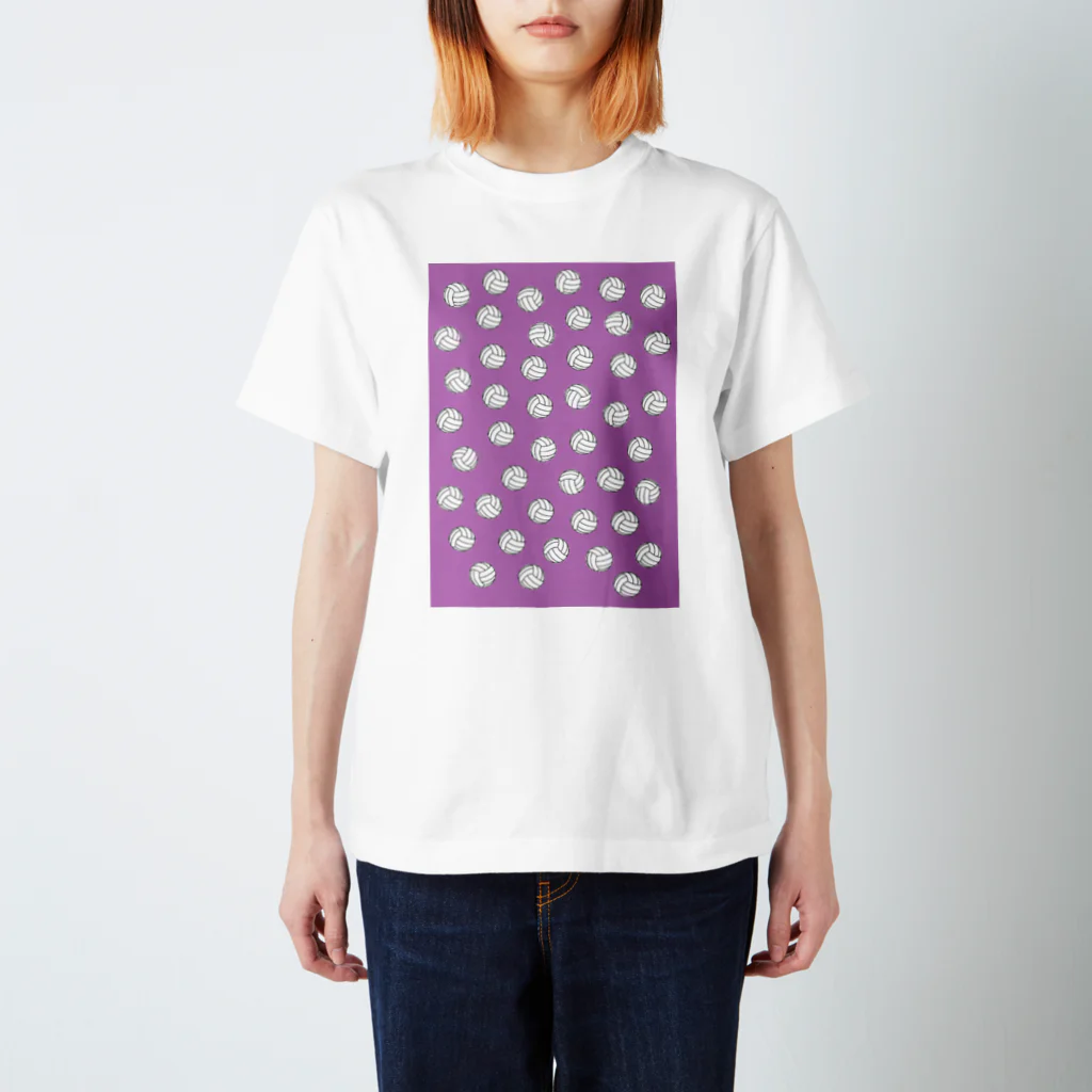 Sherryのバレーボール　Purple スタンダードTシャツ