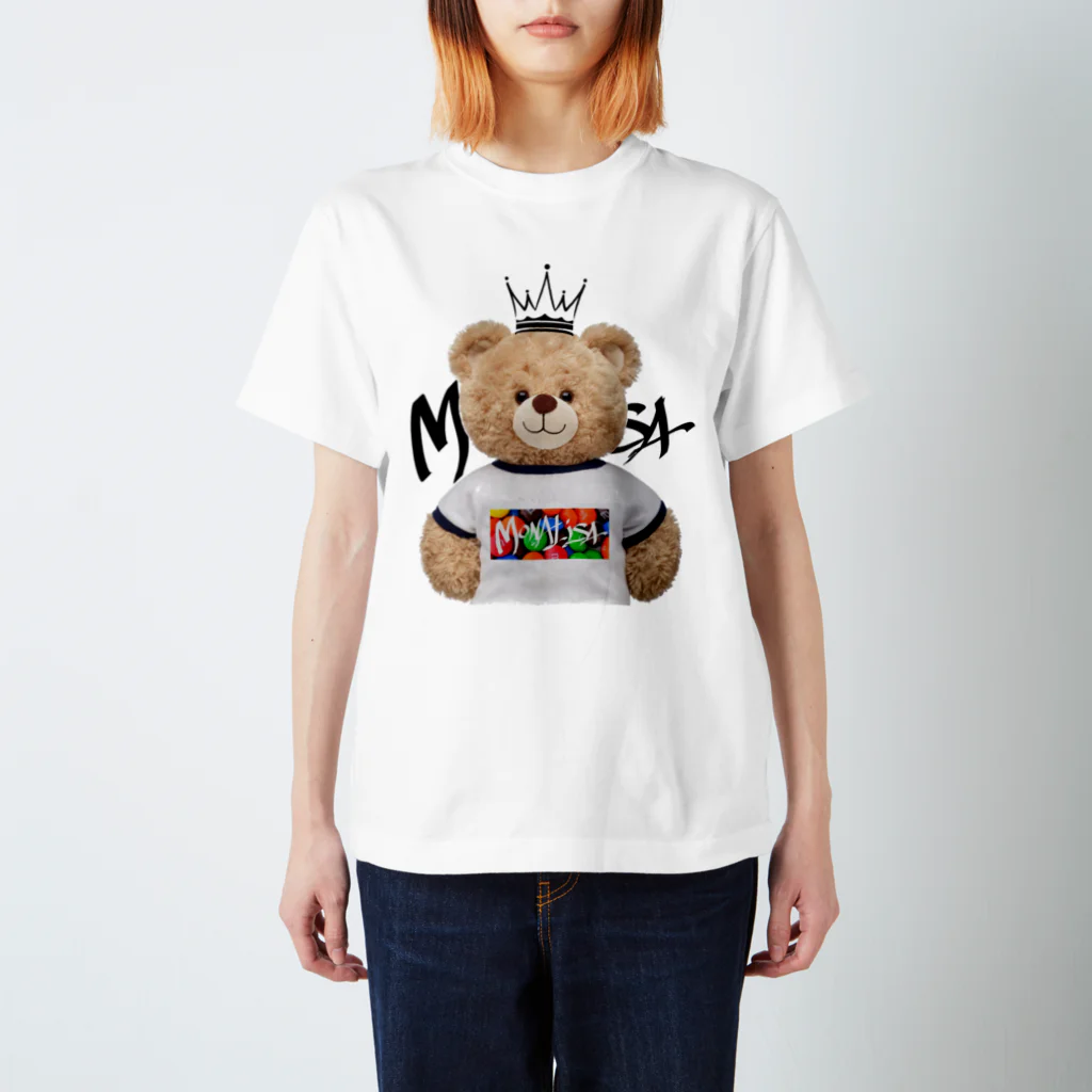 Elvis-MersonのMONALISA ✖️ BEAR Regular Fit T-Shirt