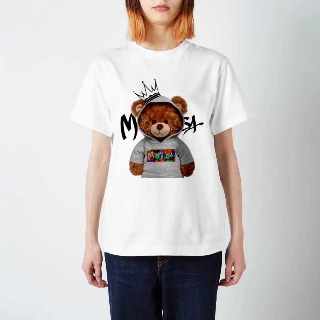 Elvis-MersonのMONALISA ✖️ BEAR Regular Fit T-Shirt