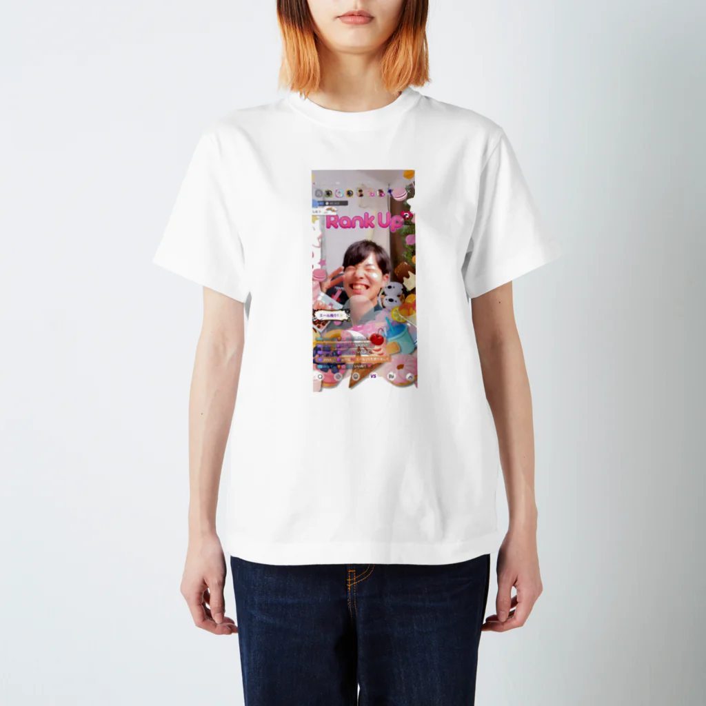 しとんOfficial Fan Shopのフルエールしとんパフェ スタンダードTシャツ