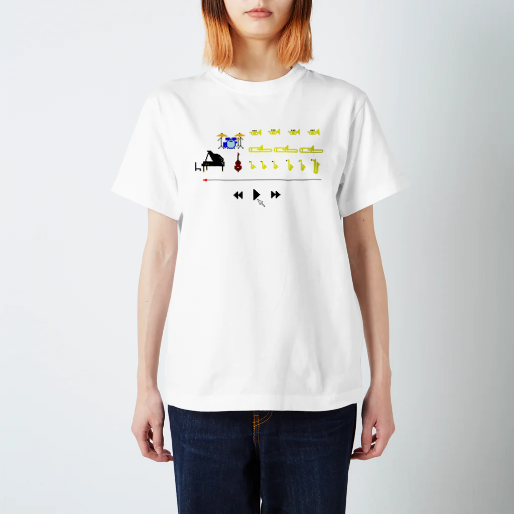 decoppaのplay music スタンダードTシャツ