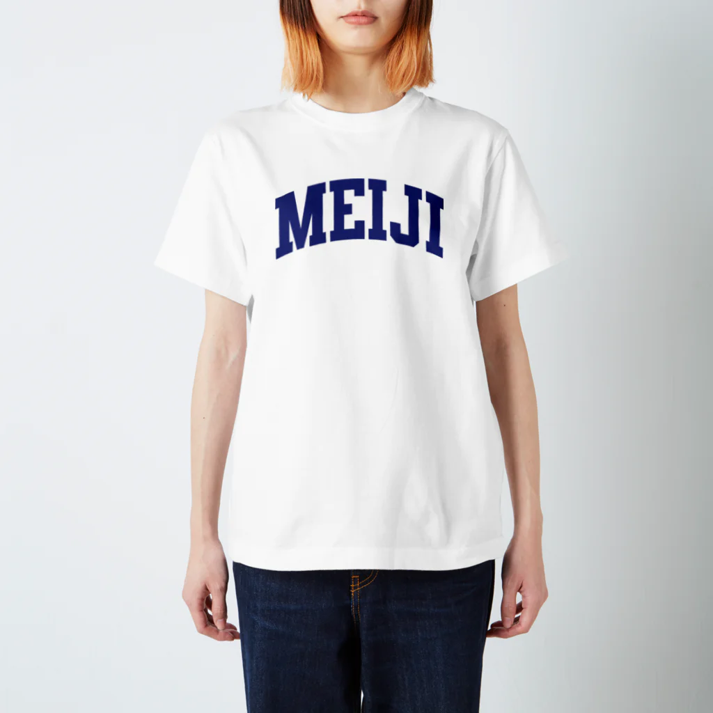 usks123のMEIJIカレッジロゴT＆スウェット Regular Fit T-Shirt