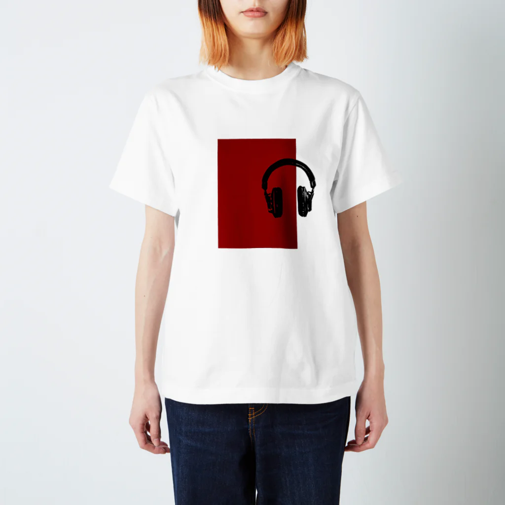 kaworu★SHOP＠SUZURIのヘッドフォンR Regular Fit T-Shirt