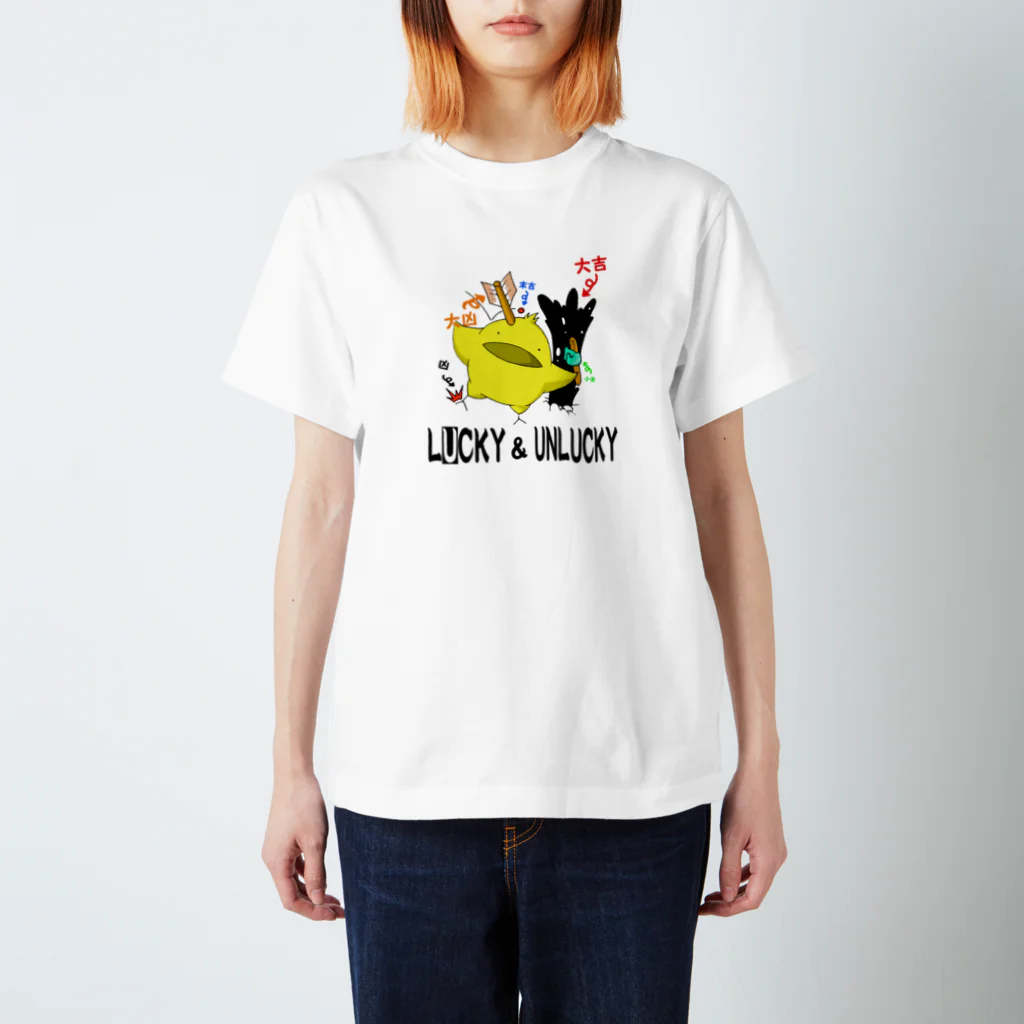 春之助のひよこの運勢占い スタンダードTシャツ