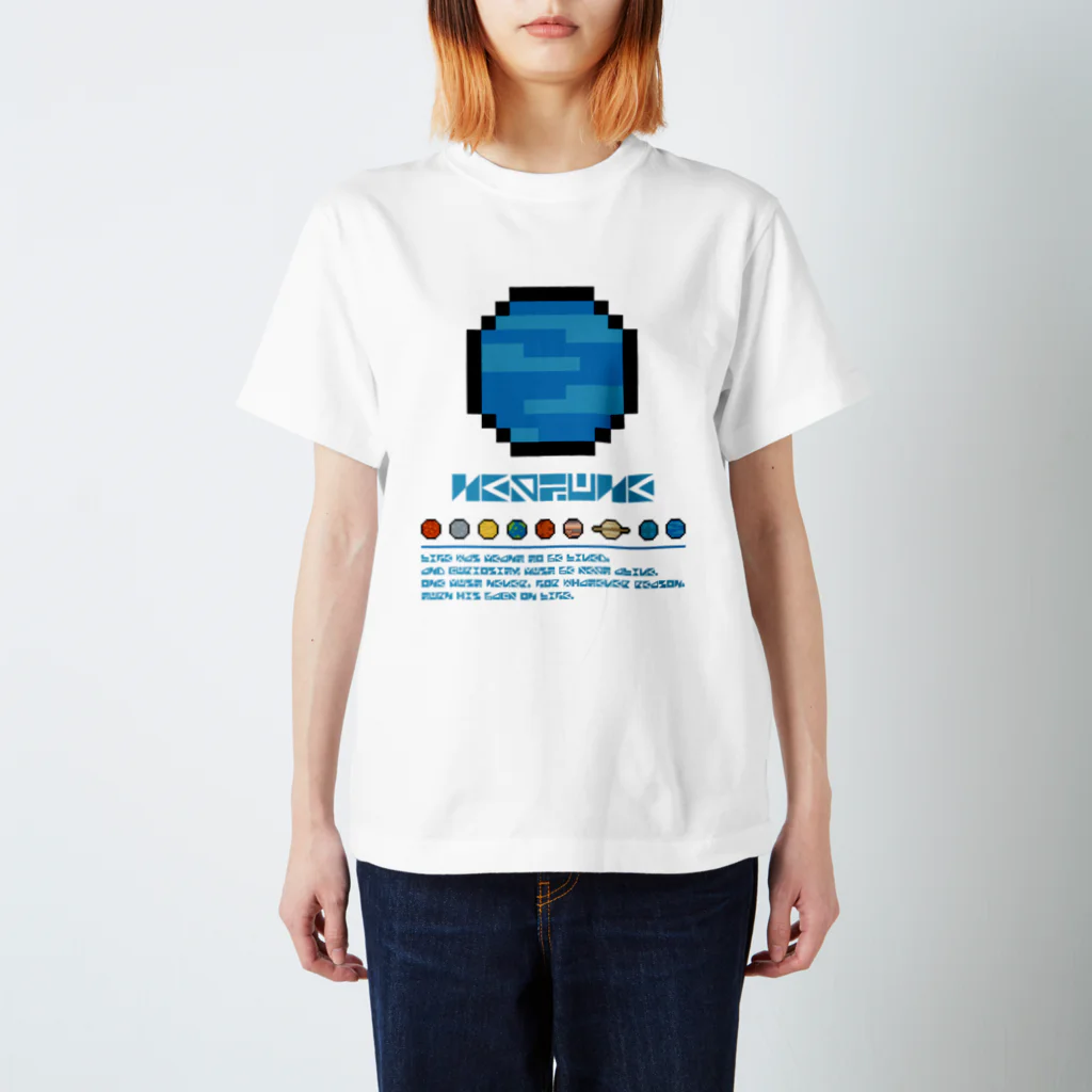 満西瑠（まんせる）のNEPTUNE（海王星） スタンダードTシャツ