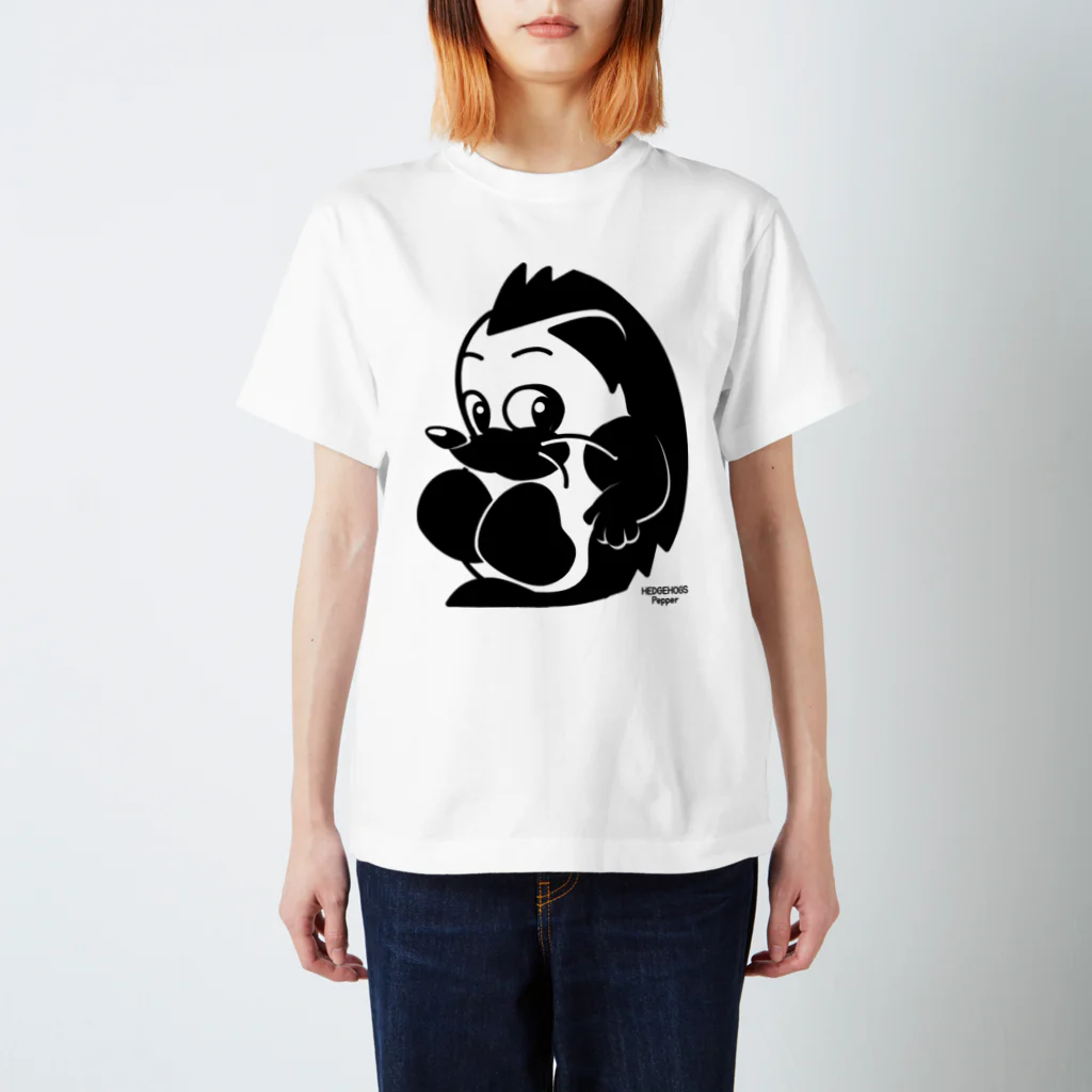 ygkkのHEDGEHOGS Pepper スタンダードTシャツ