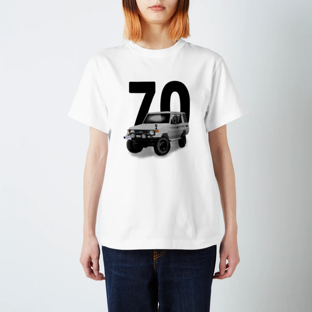 tw_and_cherryの70ナナマル スタンダードTシャツ
