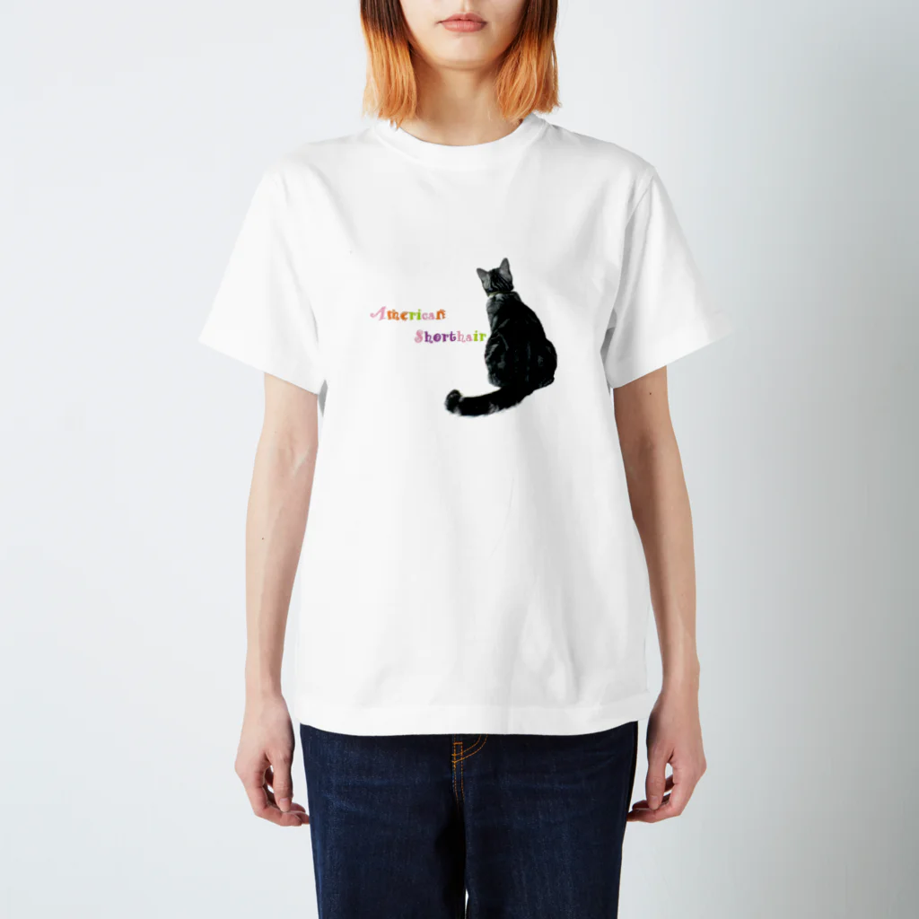 saori*のバックシャンCAT スタンダードTシャツ