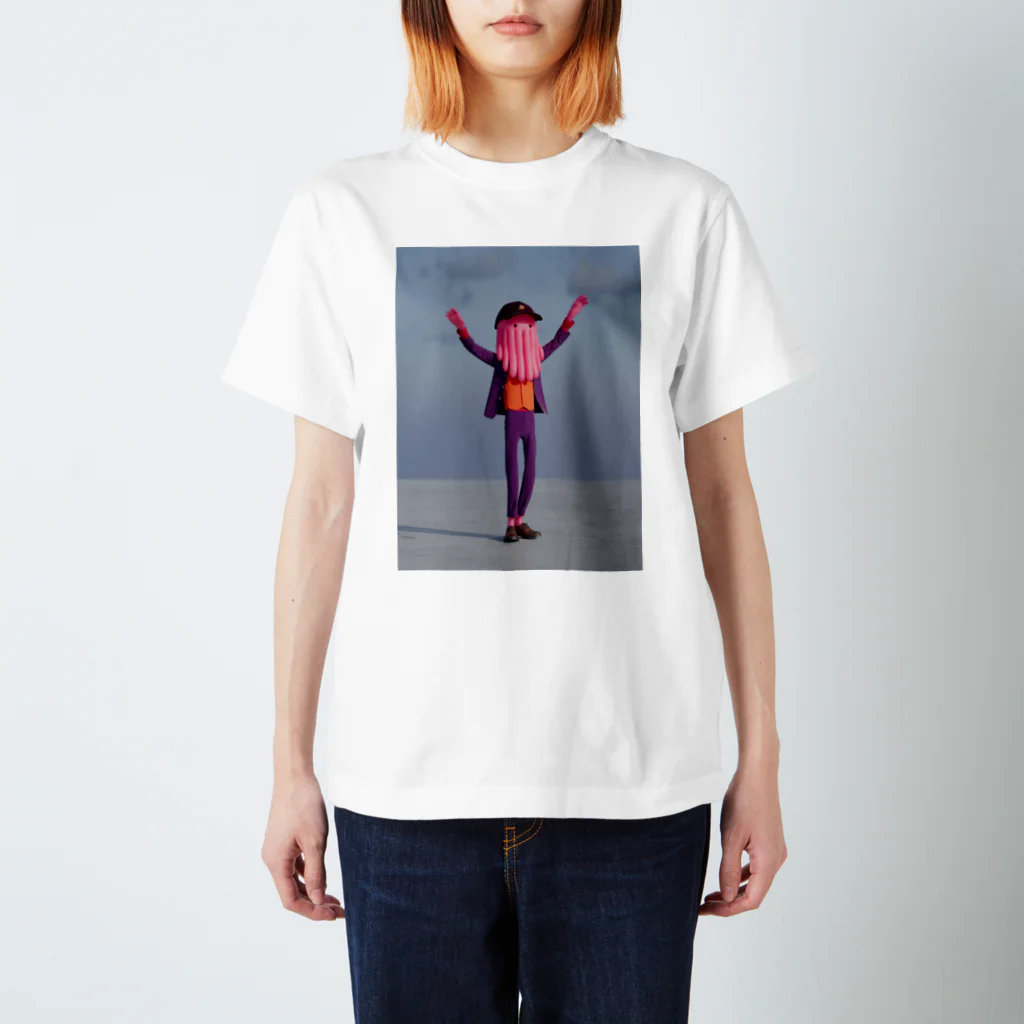 Daichi Sugimoto🦑3D Artistの踊るルパート・カラマリ スタンダードTシャツ