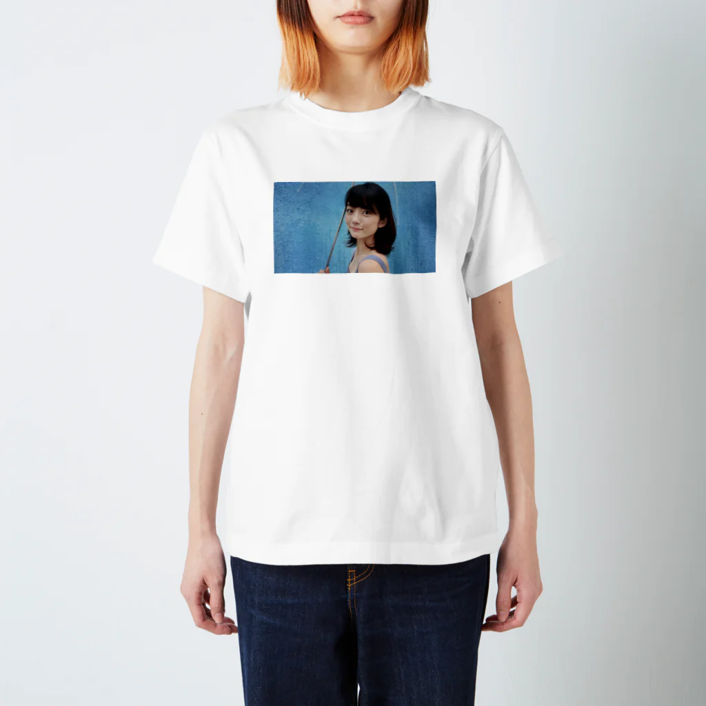 森田涼花のLight blue スタンダードTシャツ