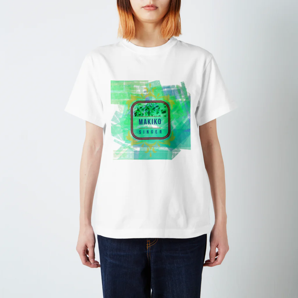 EDOMAEshopのMakiko ロゴグッズ スタンダードTシャツ